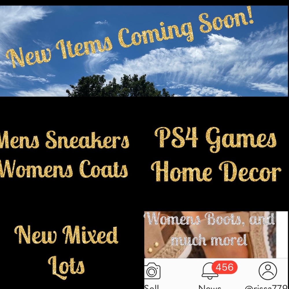 new items coming soon. Vintage purses, mens boxers. Assorted coats and jackets!